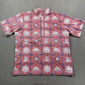Vintage‎ Reyn Spooner University Of Arizona Shirt Mens XL Hawaiian Button Up USA
